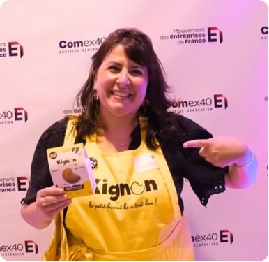 Katia Tardy, Biscuiterie Handi-Gaspi
